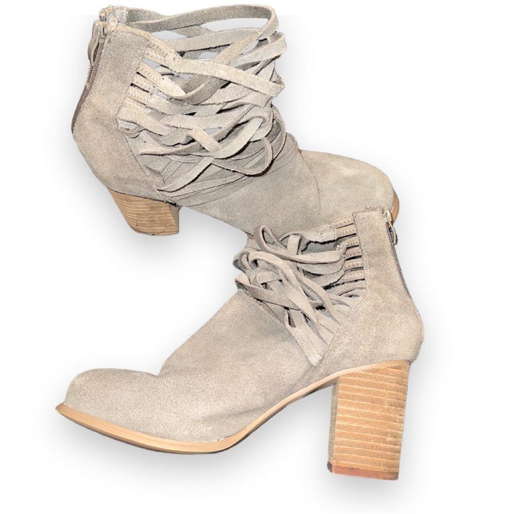 Torrid ankle strap boots